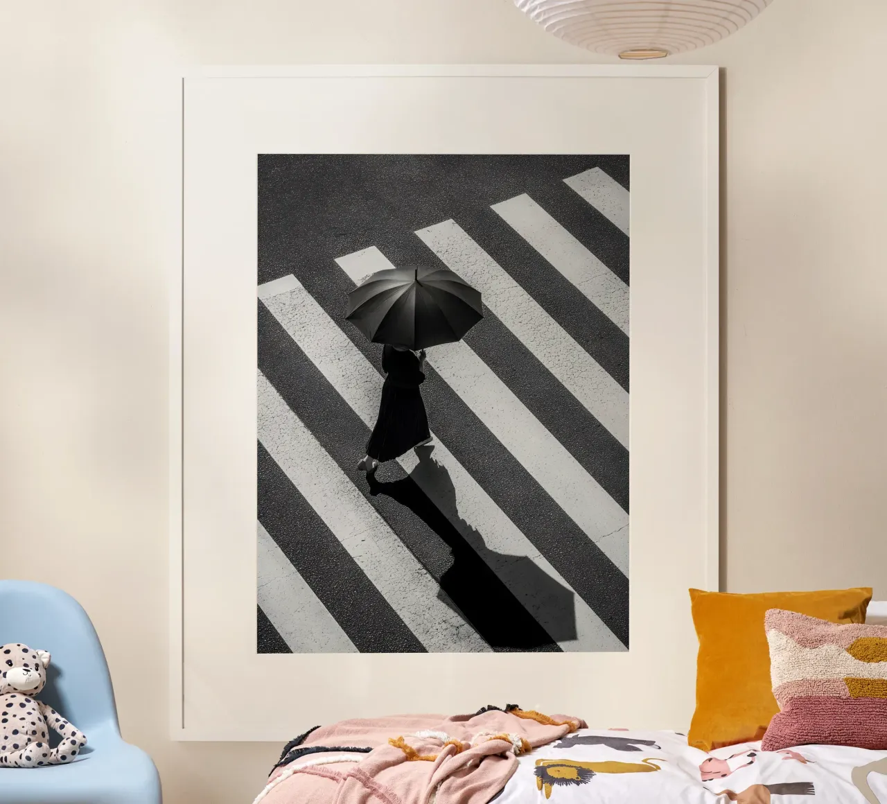 The Crossing poster con telaio in plastica da Mononoir