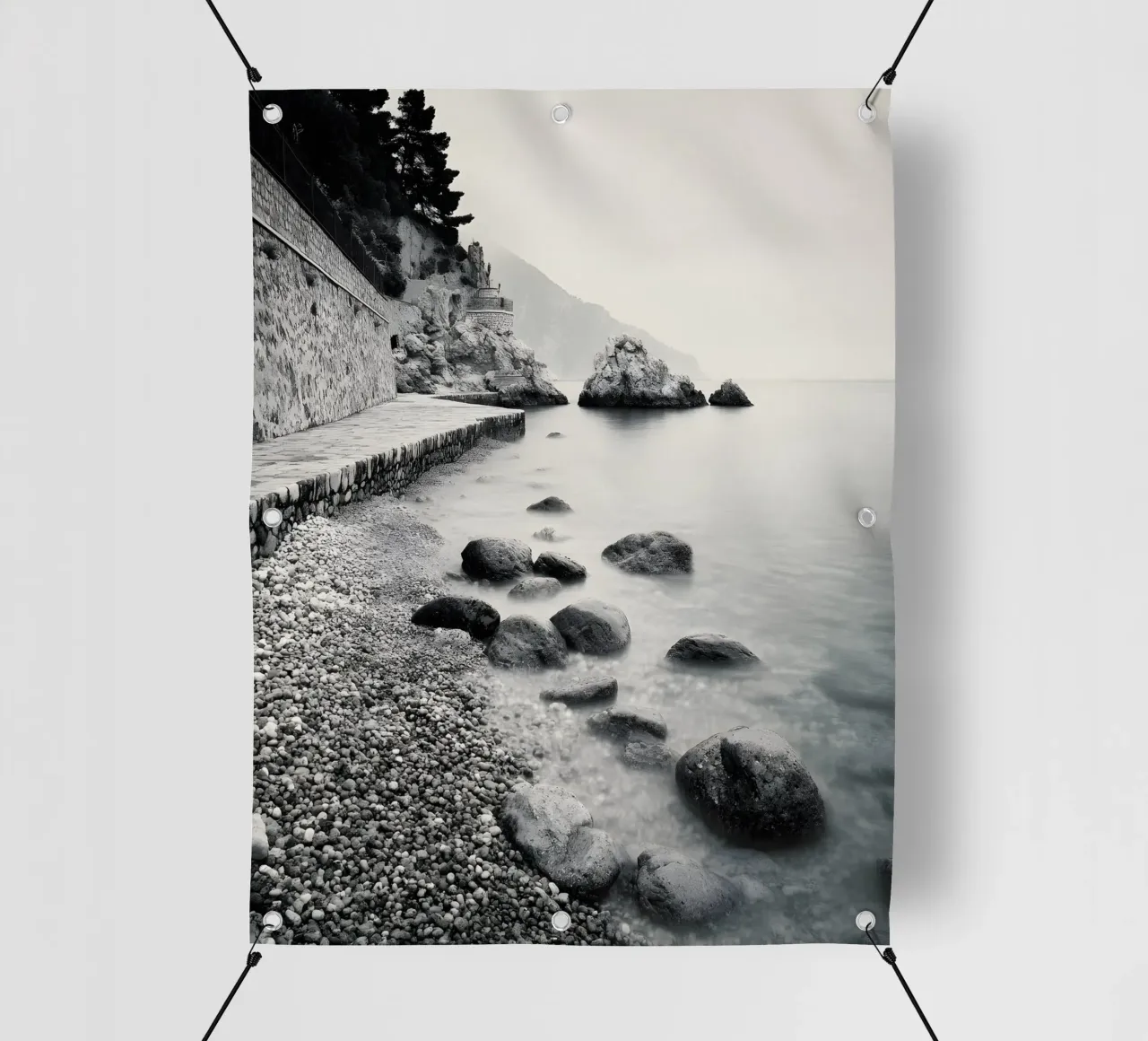 The Sea telo in pvc da Mononoir