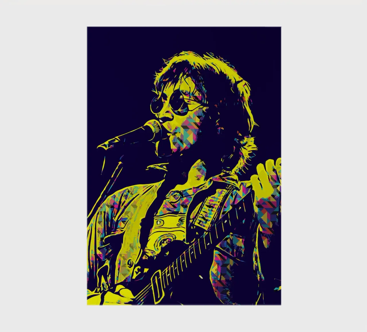 John Lennon 2 Art notebook by music soul