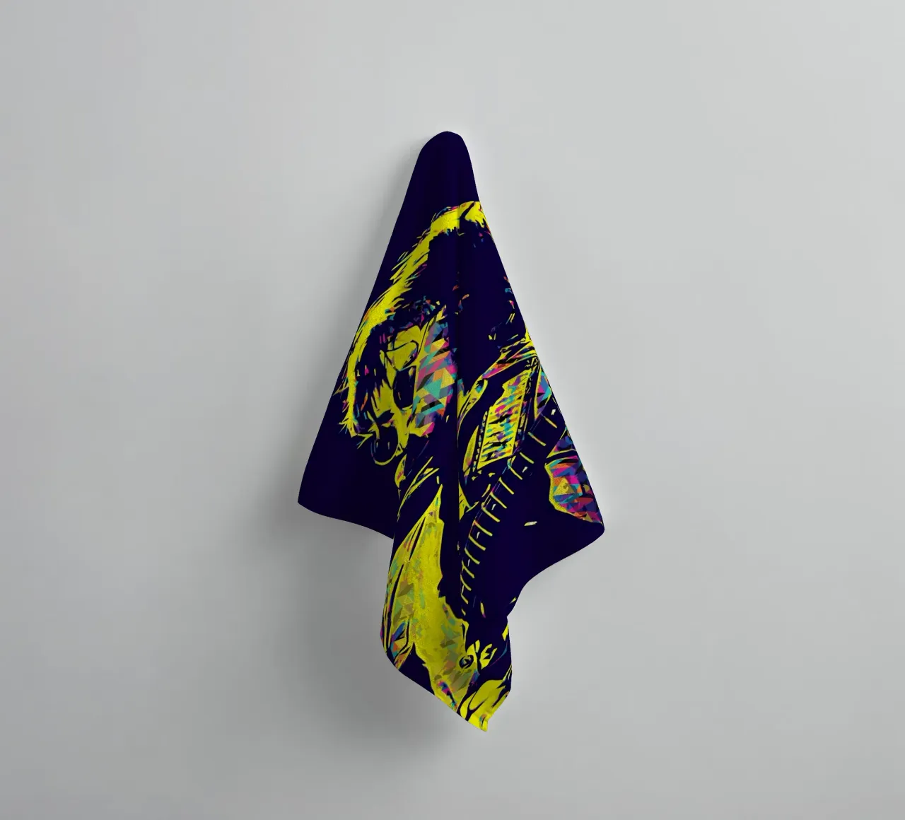 John Lennon 2 Art towel by music soul
