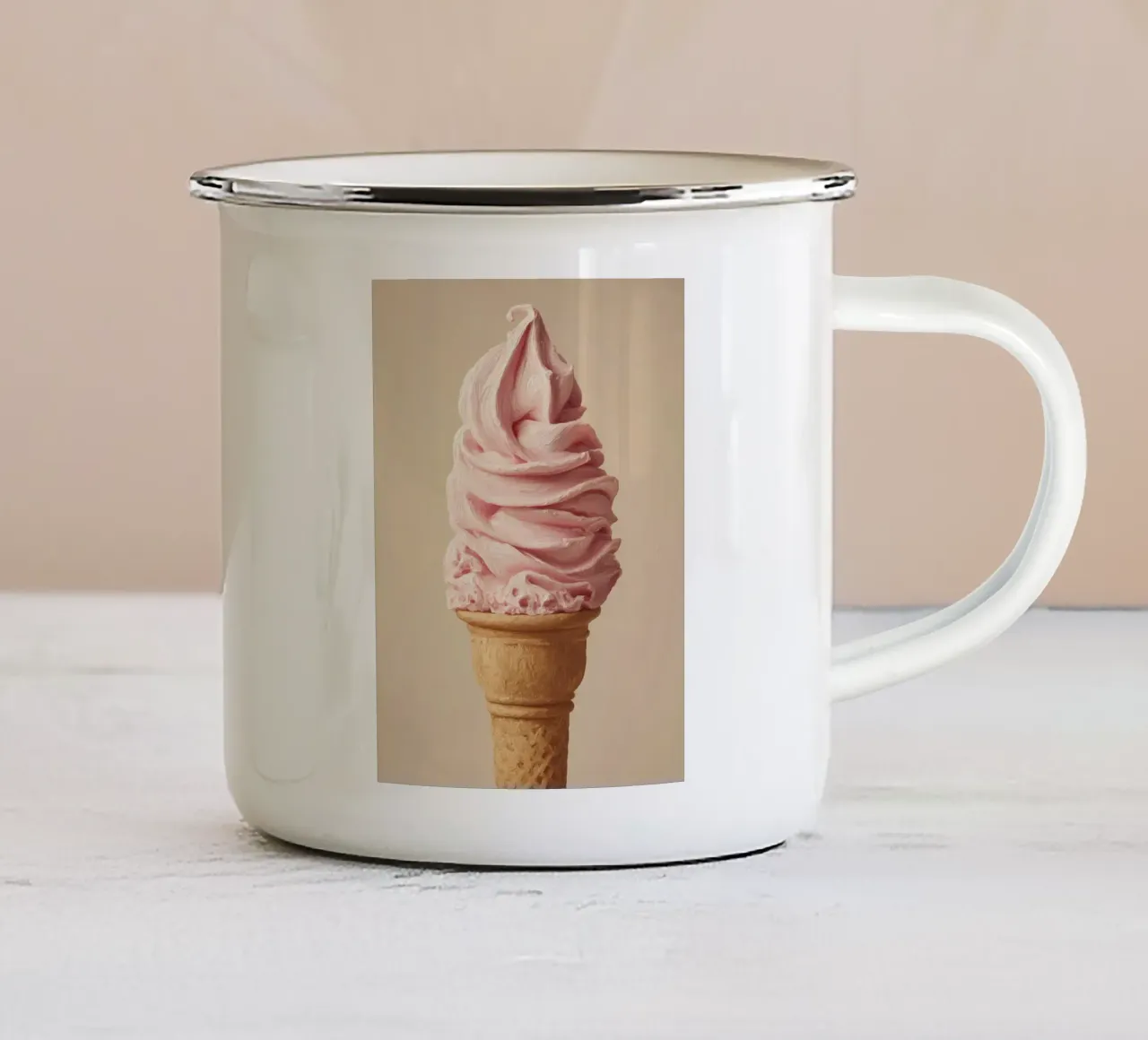 Gelato tazza in smalto da IamHomeStudio