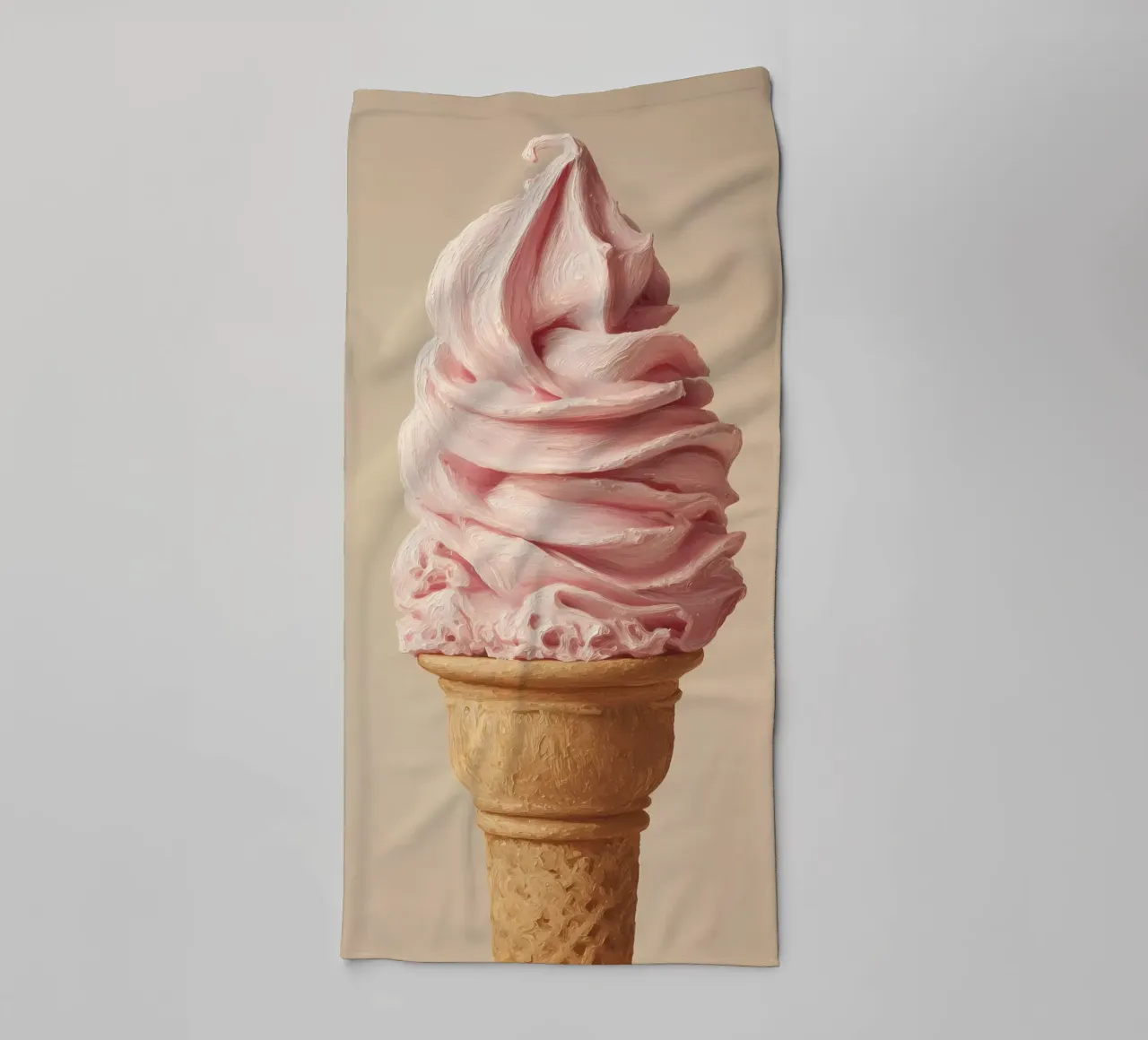 Ice cream towel by IamHomeStudio