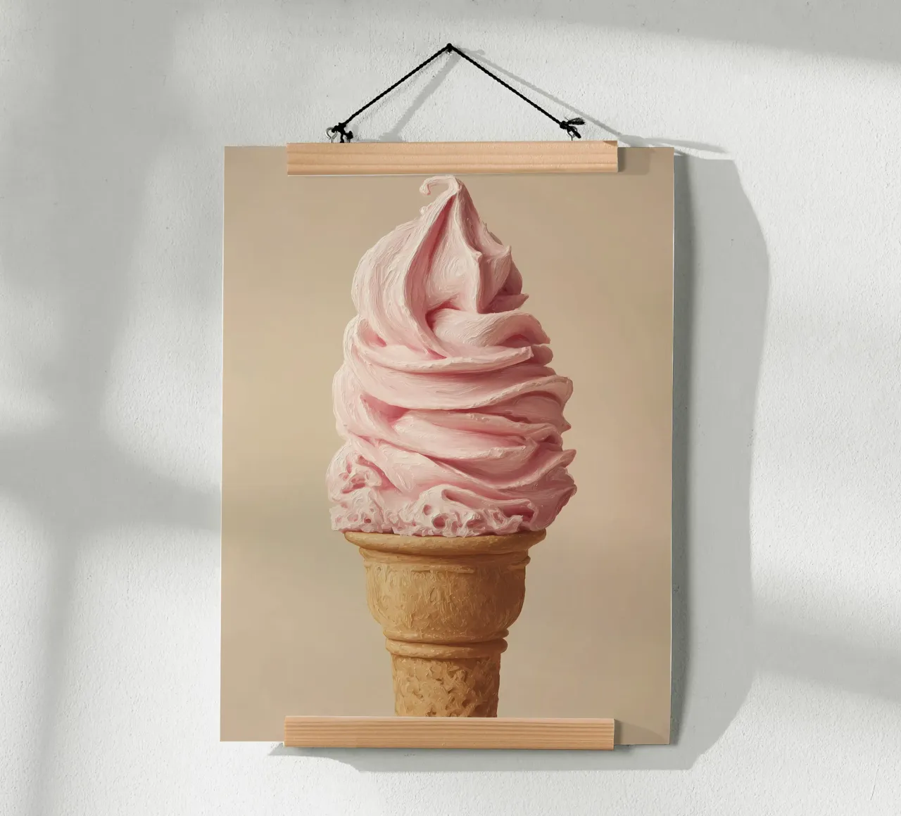 Ice cream hahnemühle by IamHomeStudio