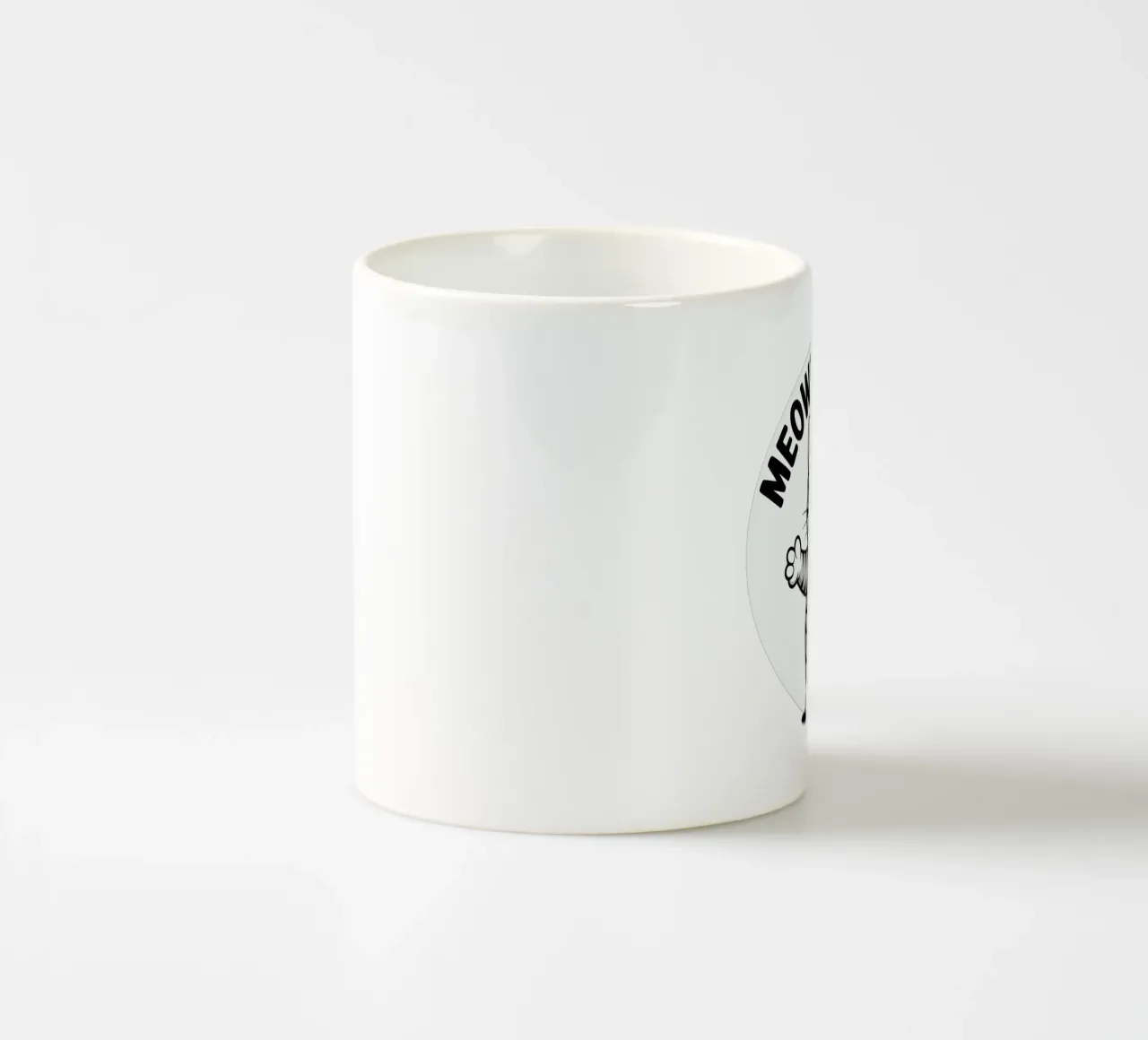 MEOW'S IT GOIN tazza in ceramica da edsonramosart