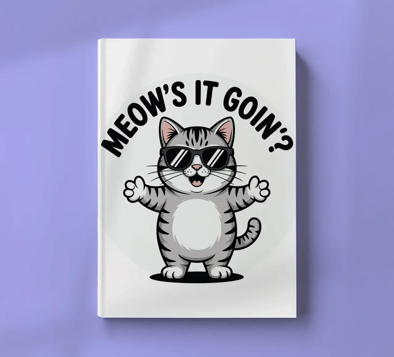 MEOW'S IT GOIN notebook by edsonramosart