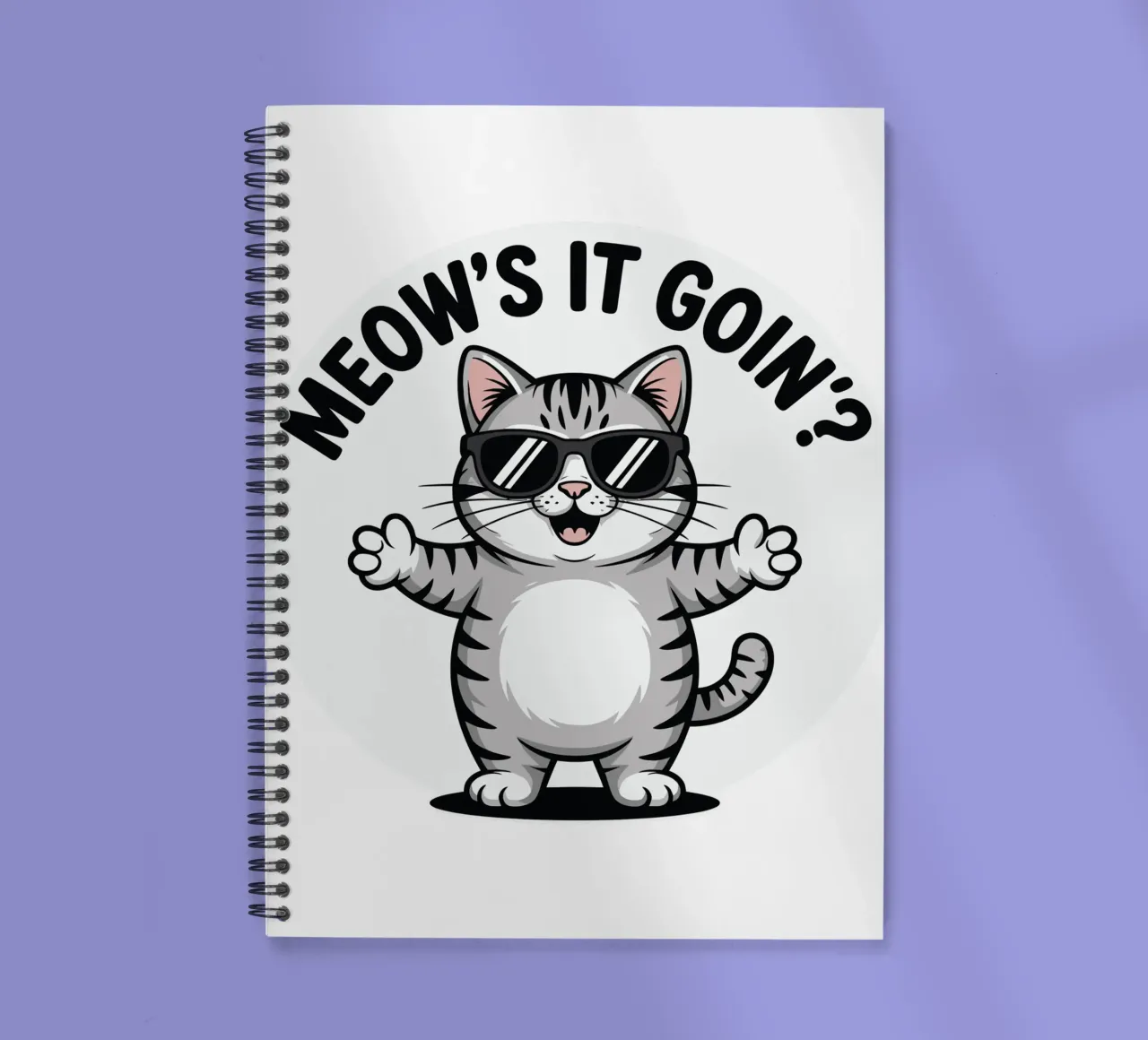 MEOW'S IT GOIN Ringbuch von edsonramosart