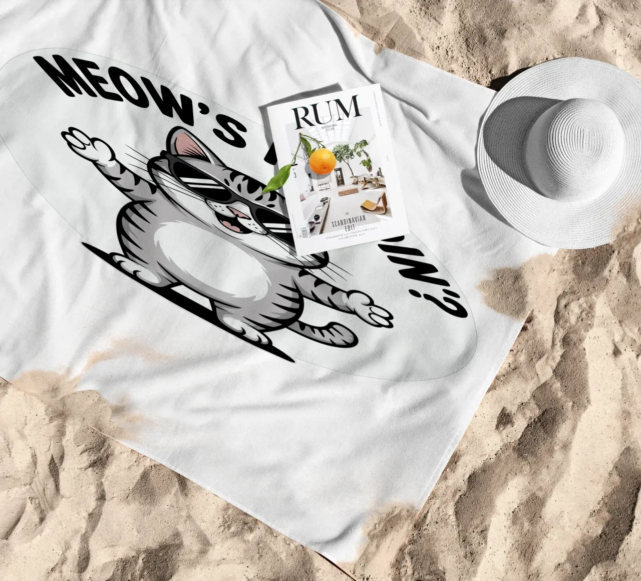 MEOW'S IT GOIN telo mare da edsonramosart