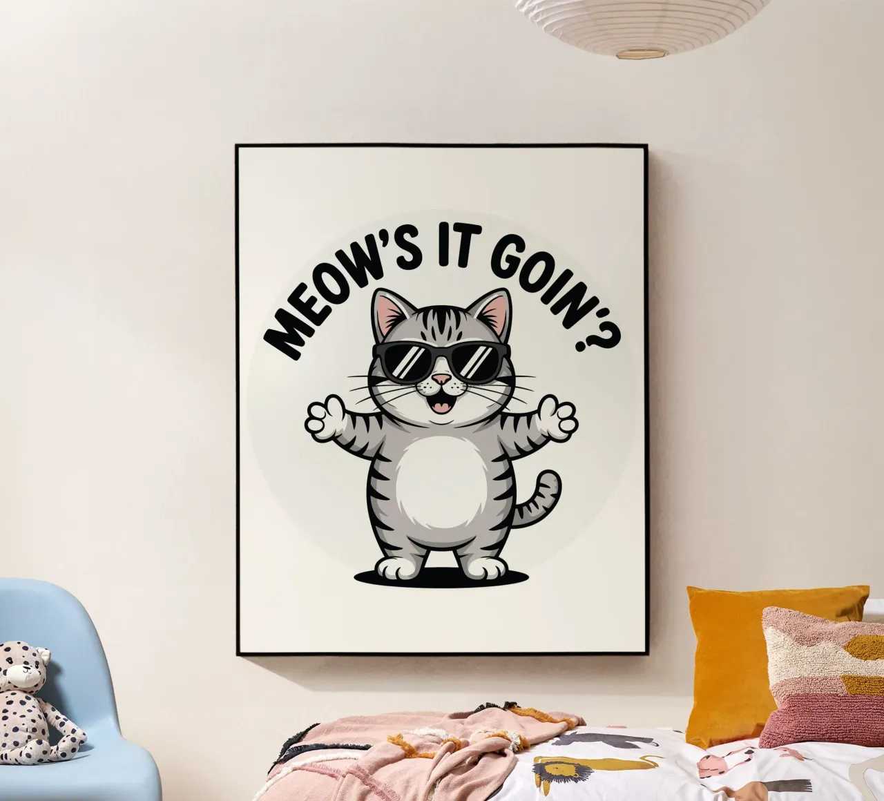 MEOW'S IT GOIN plexiglass da edsonramosart