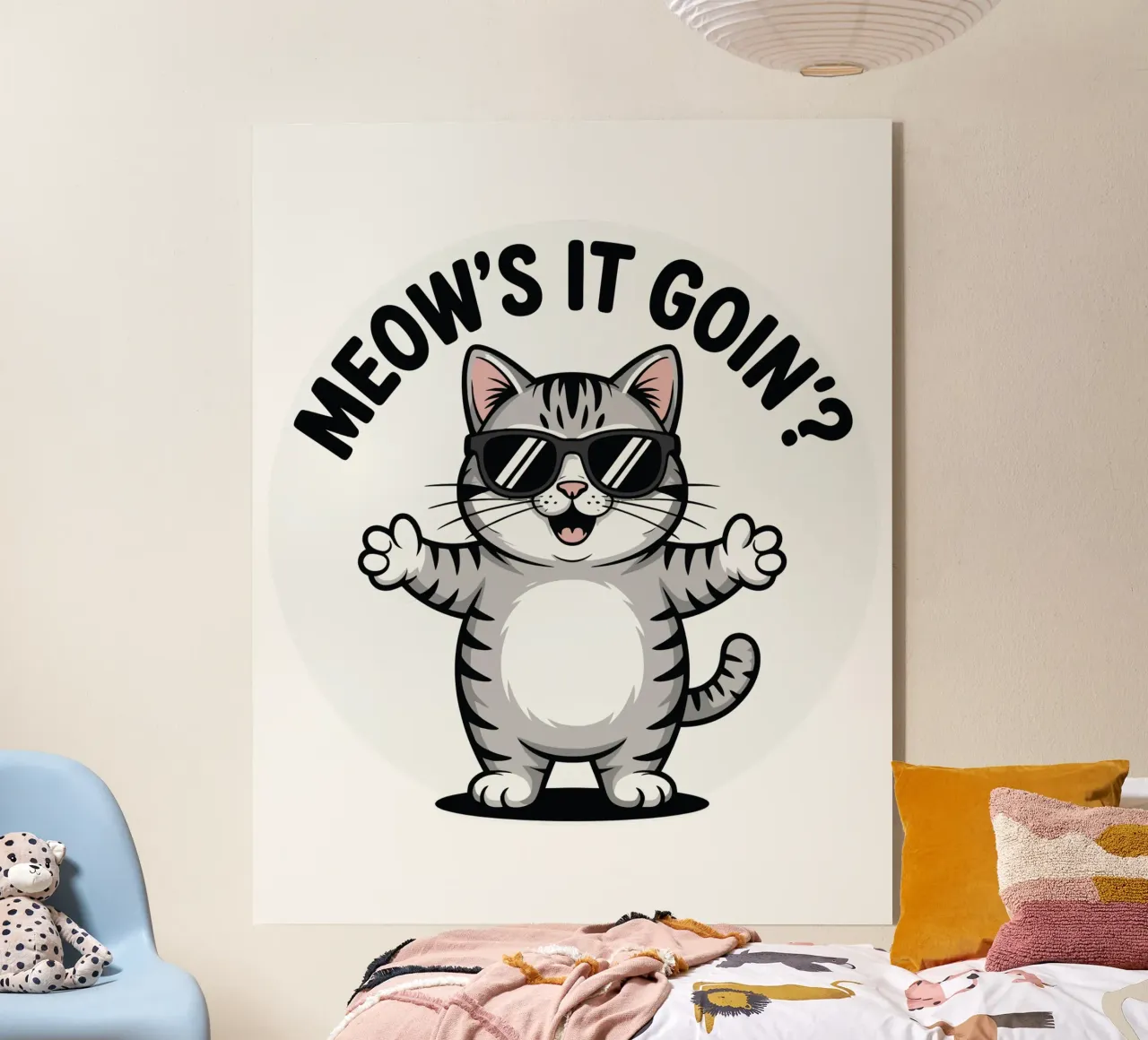MEOW'S IT GOIN plexiglass da edsonramosart
