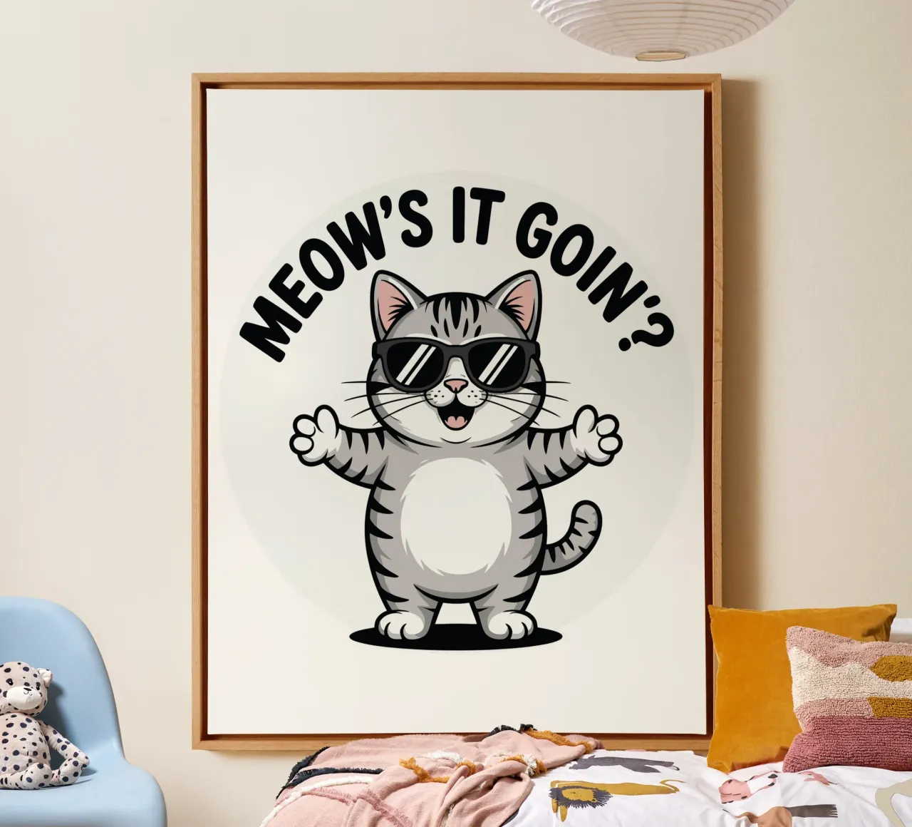 MEOW'S IT GOIN tela da edsonramosart