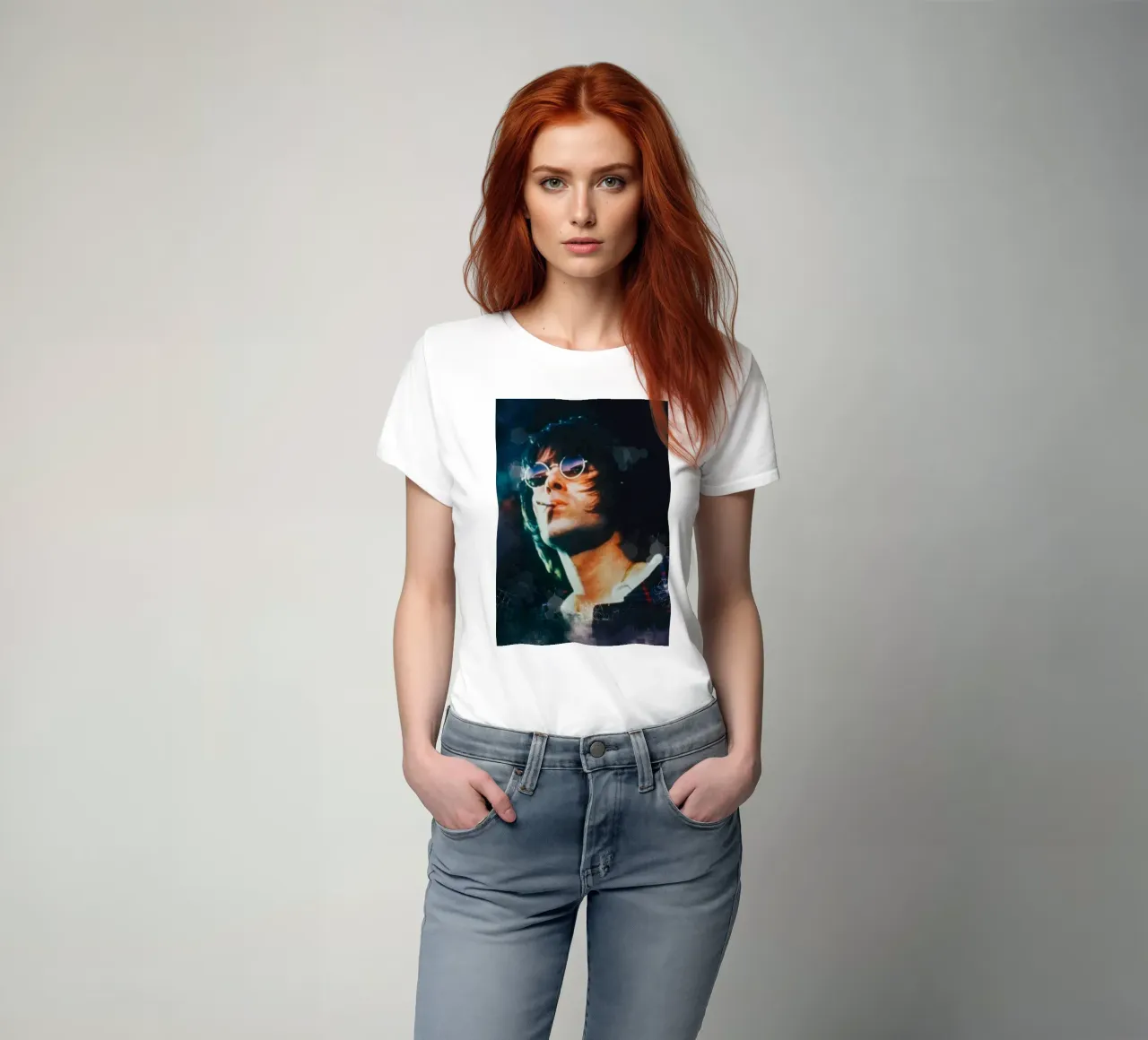 Liam Gallagher t-shirt da Lembayung art