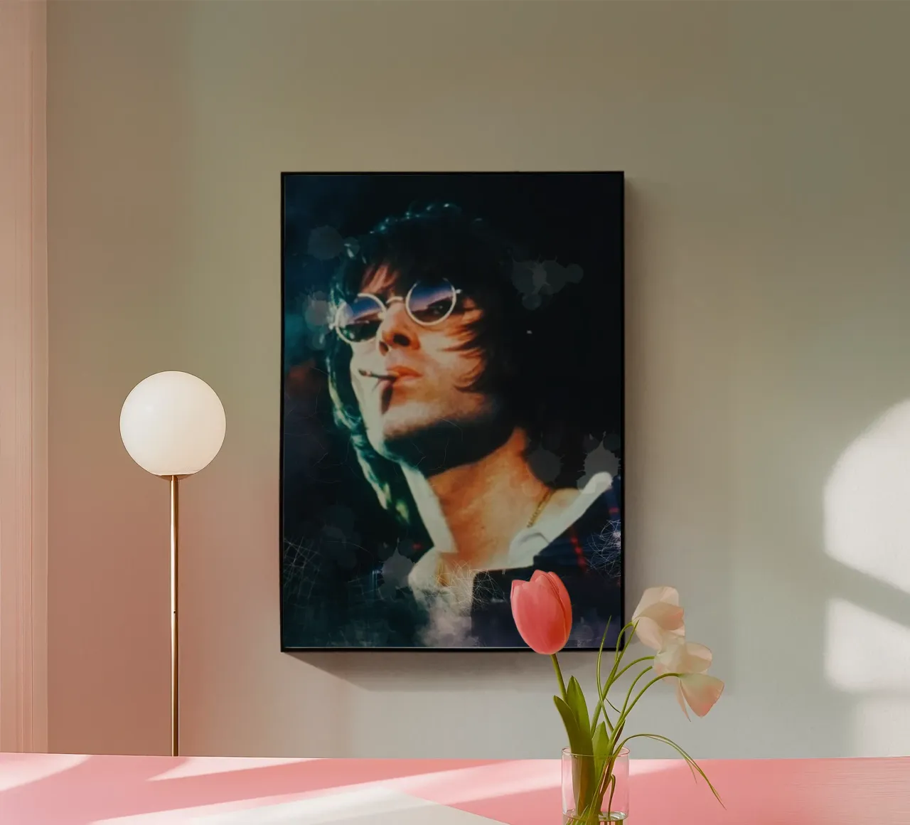 Liam Gallagher plexiglass da Lembayung art