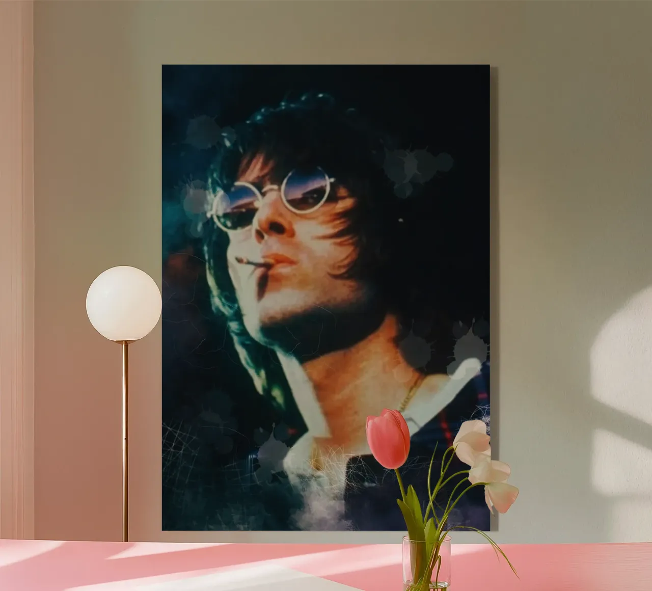 Liam Gallagher plexiglass da Lembayung art