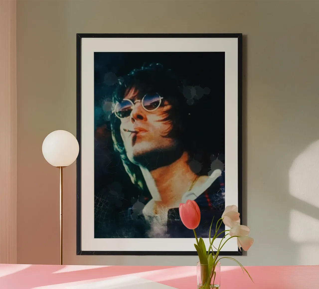 Liam Gallagher poster da Lembayung art