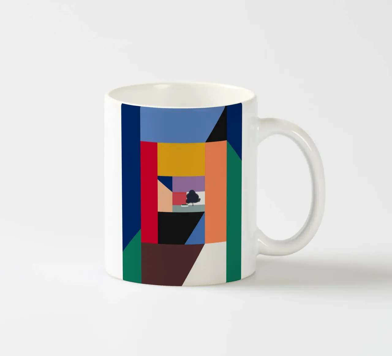 Paesaggio nascosto 03 tazza in ceramica da Little Dean