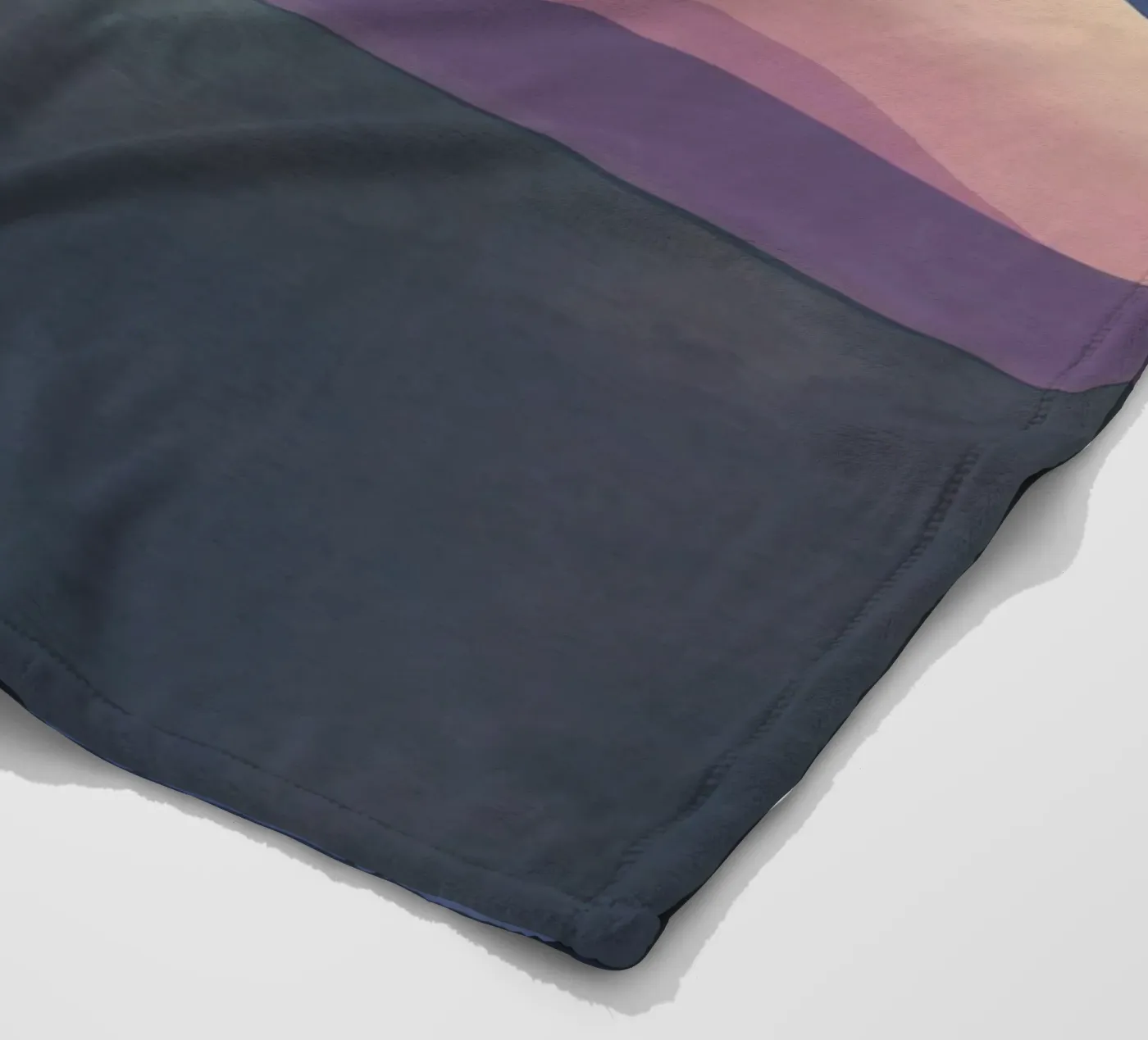 Silver lining Fleecedecke von Little Dean