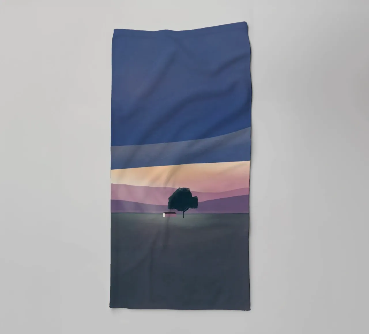 Fodera d'argento asciugamano da bagno da Little Dean