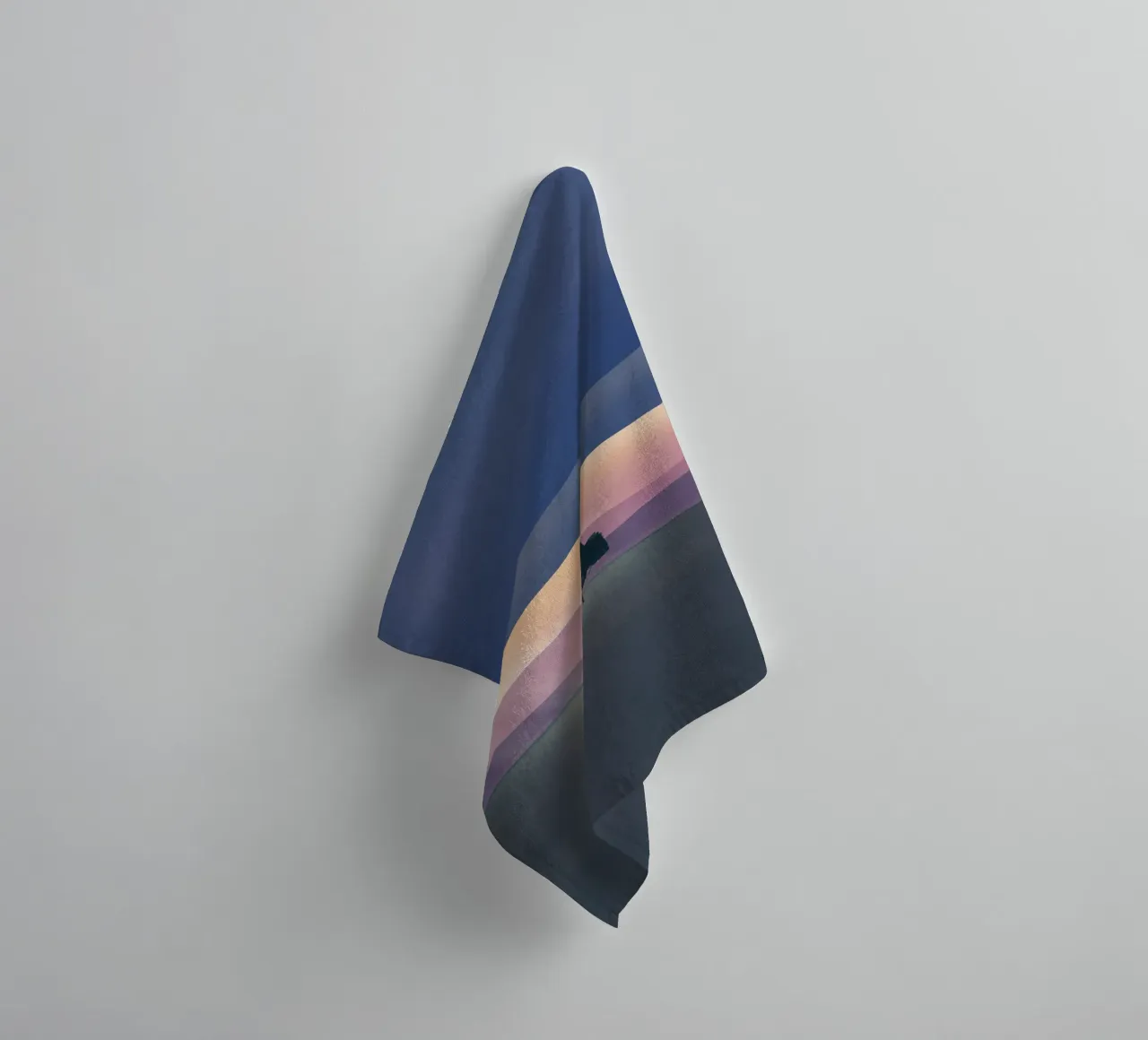 Fodera d'argento asciugamano da bagno da Little Dean