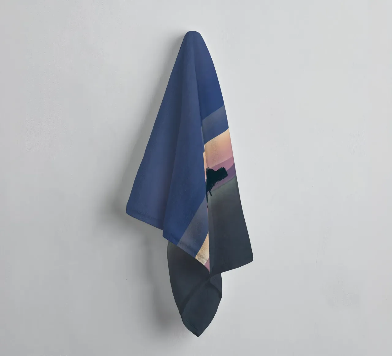 Fodera d'argento asciugamano da bagno da Little Dean