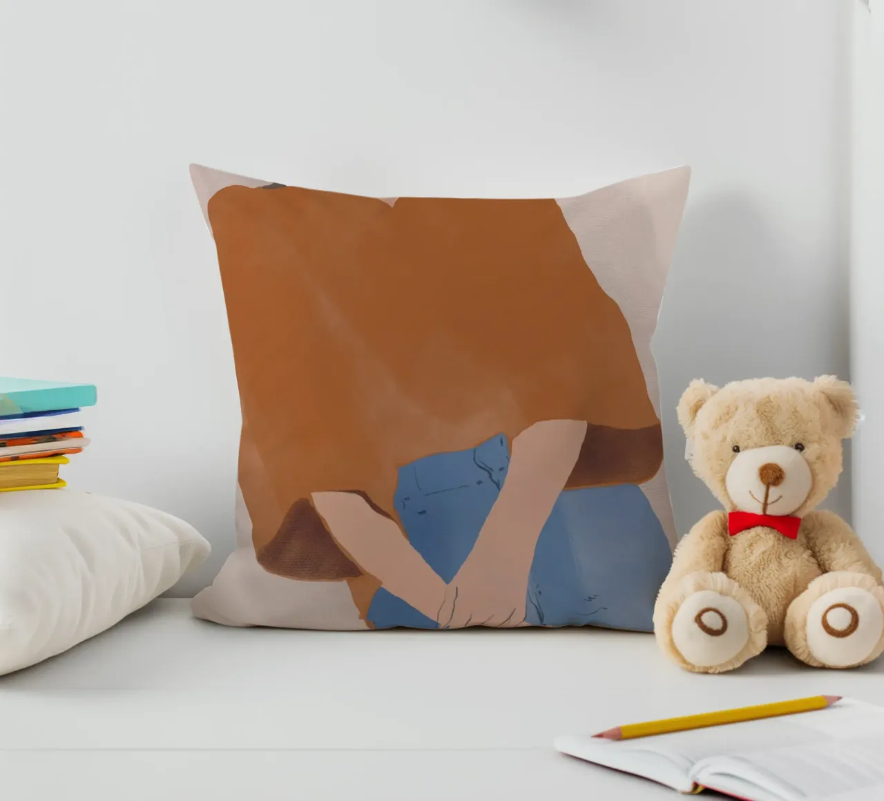 Moda figura 20 cuscino da Little Dean