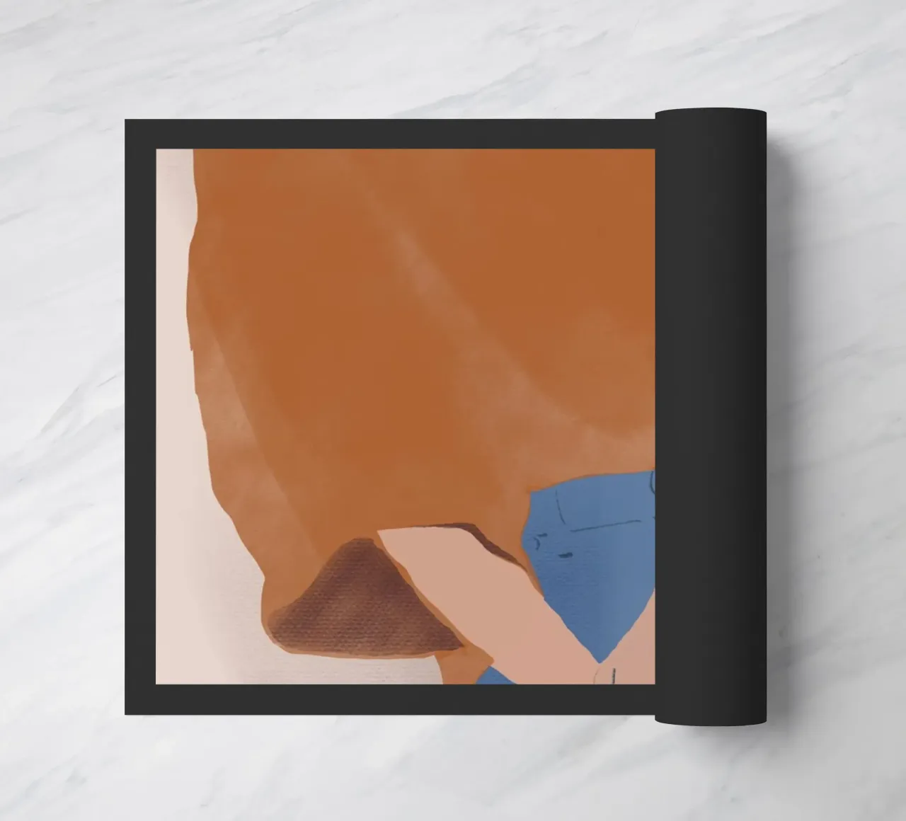 Modefiguur 20 deurmat van Little Dean