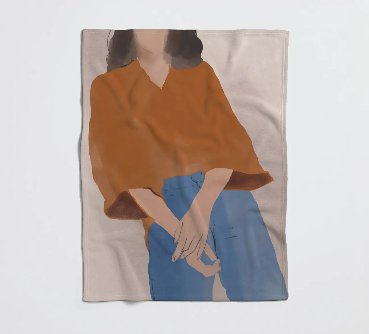 Modefigur 20 Fleecedecke von Little Dean