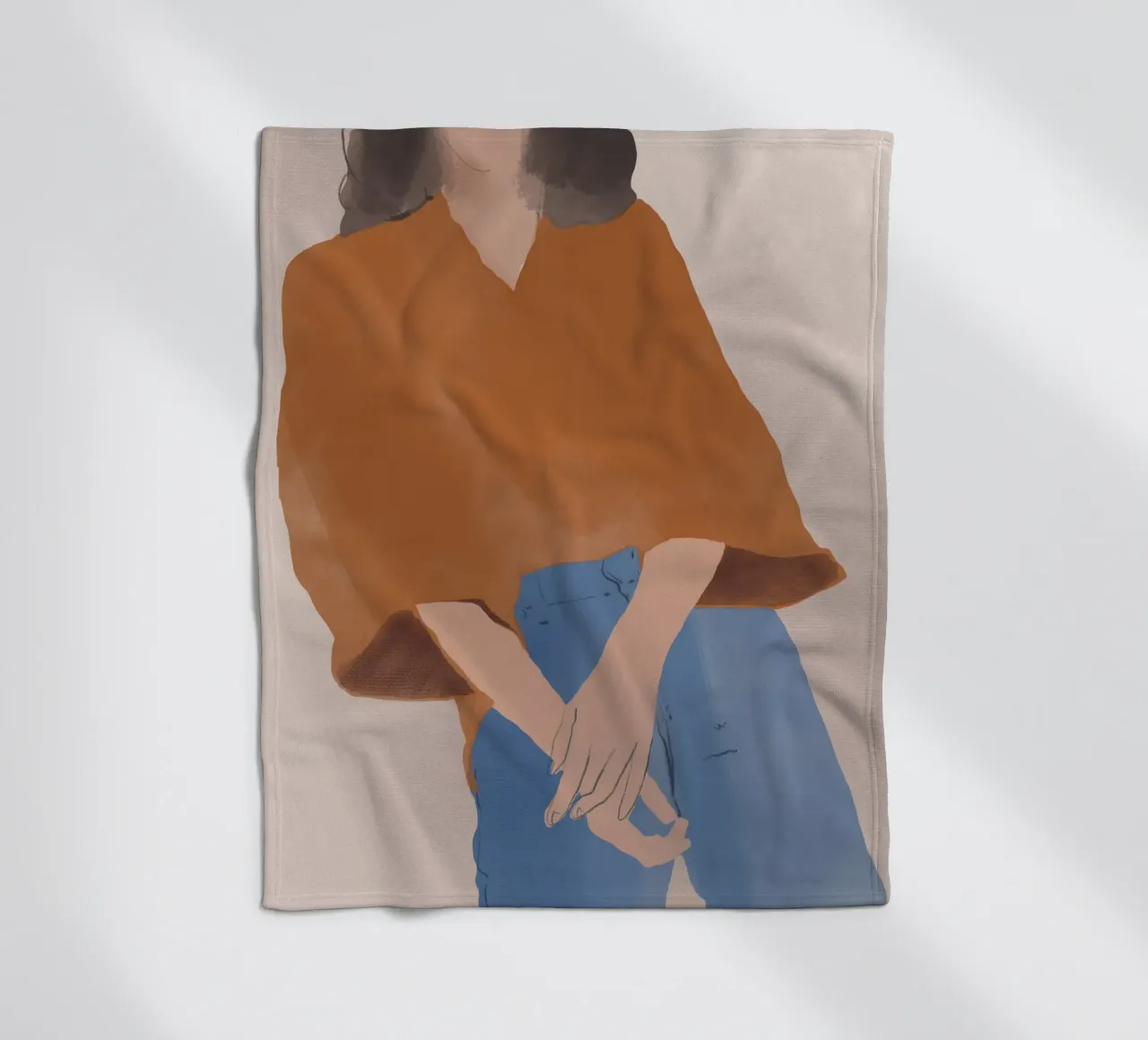 Modefigur 20 Fleecedecke von Little Dean