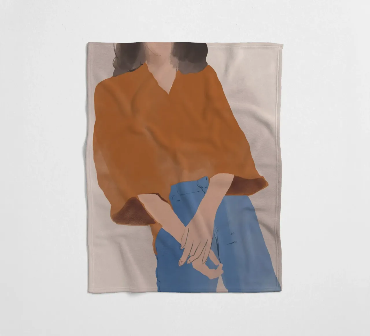 Modefigur 20 Fleecedecke von Little Dean