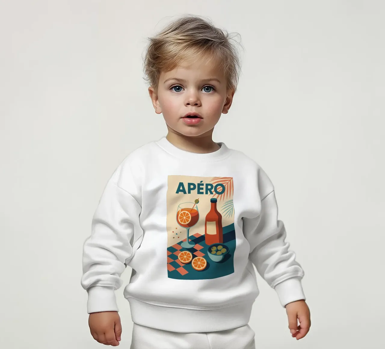 Apéro - L'ora sacra del piacere francese felpa neonato da Boissons - Affiches & posters - Retro