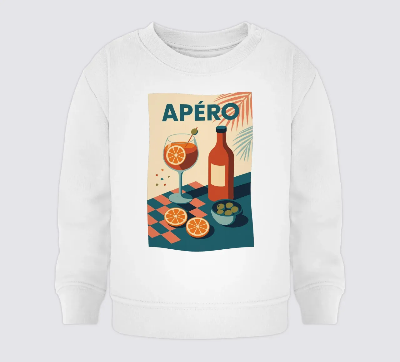 Apéro - L'ora sacra del piacere francese felpa neonato da Boissons - Affiches & posters - Retro