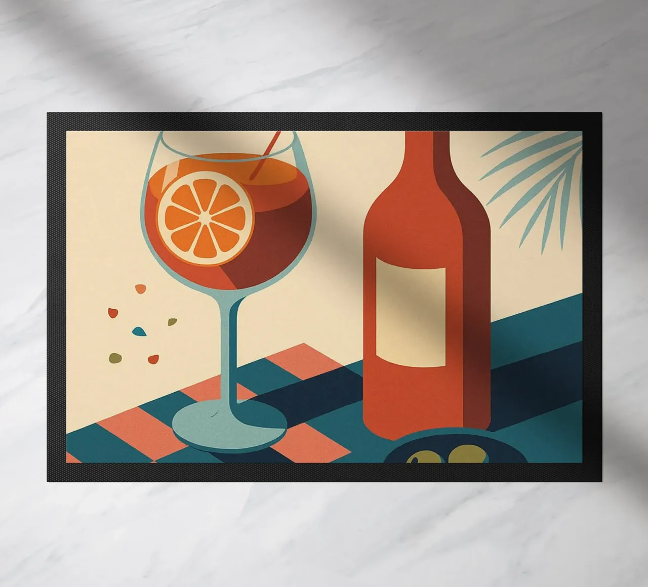 Apéro - L'ora sacra del piacere francese zerbino da Boissons - Affiches & posters - Retro