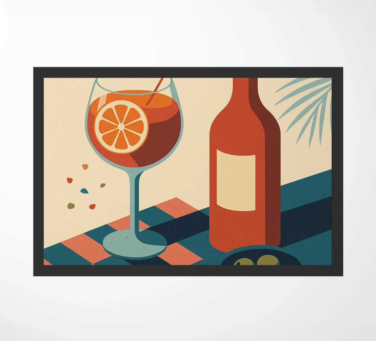 Apéro - L'ora sacra del piacere francese zerbino da Boissons - Affiches & posters - Retro