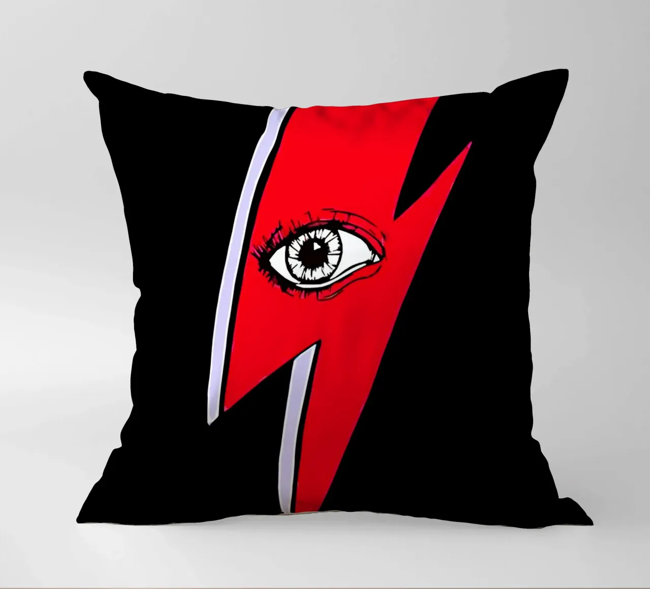 Occhio di David Bowie Arte cuscino da music soul