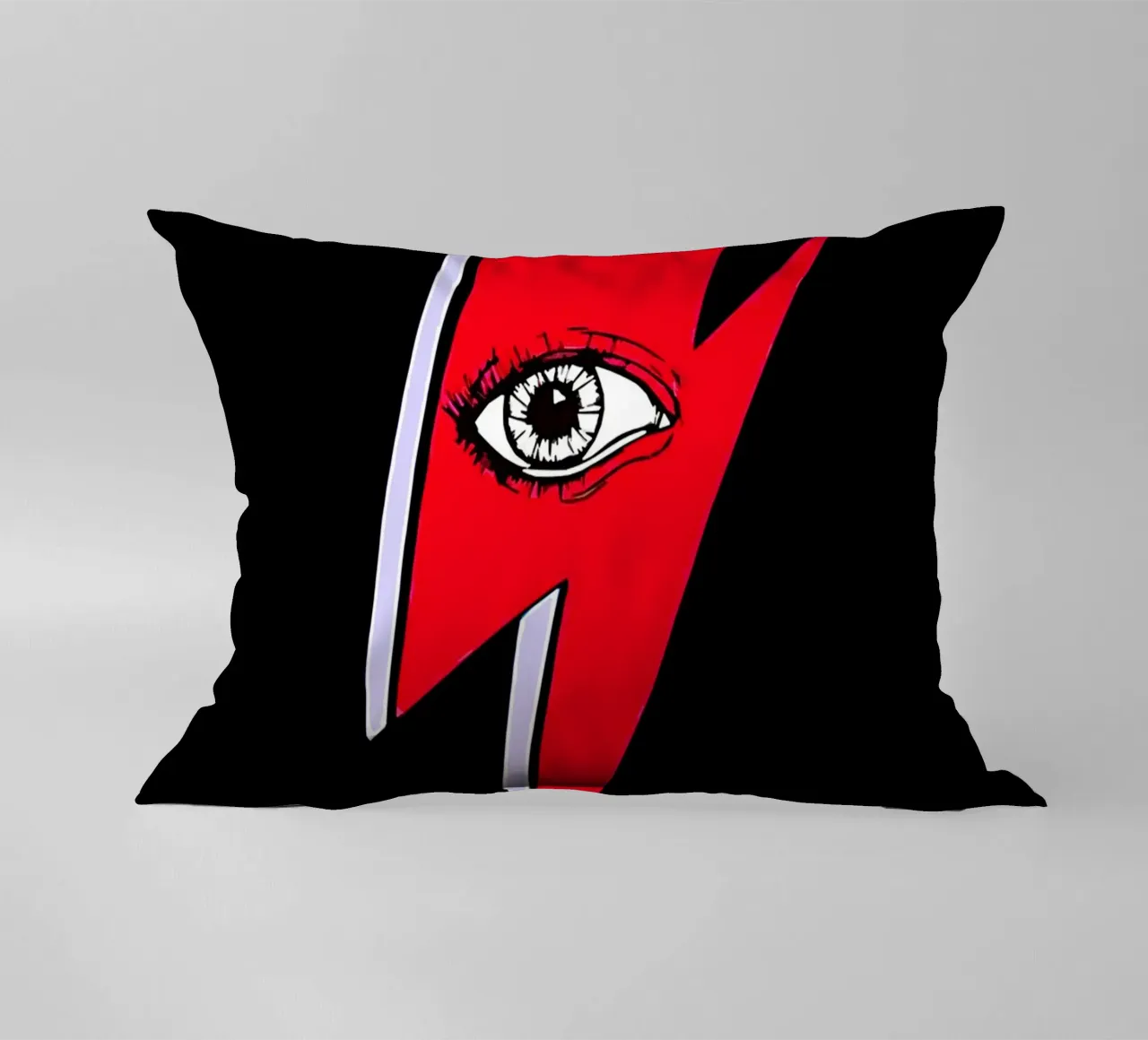 Occhio di David Bowie Arte cuscino da music soul