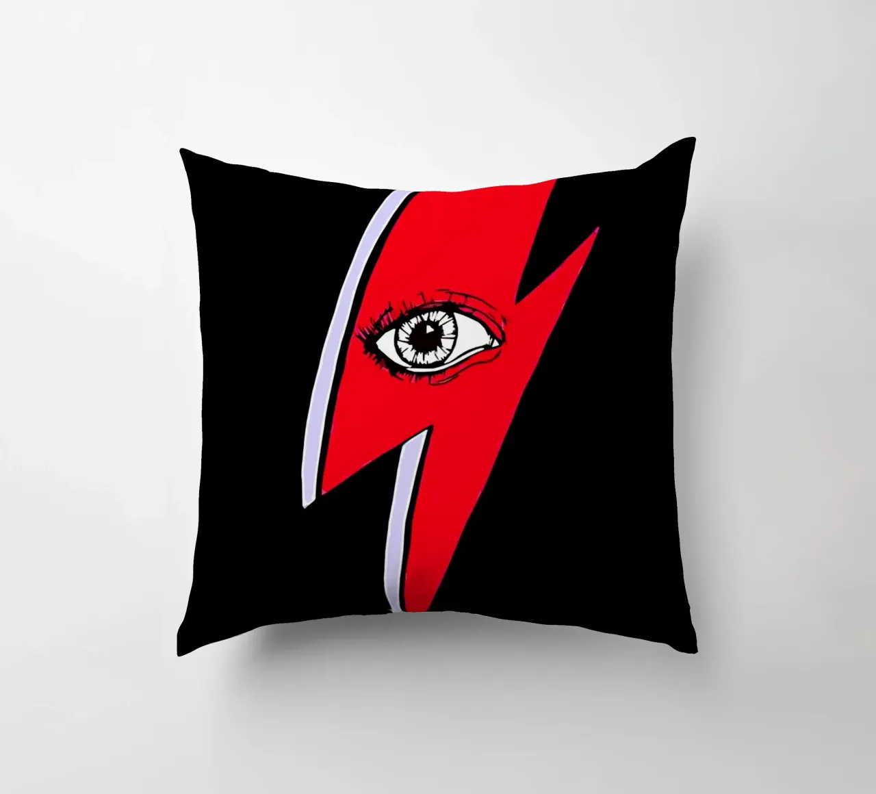 Occhio di David Bowie Arte cuscino da music soul