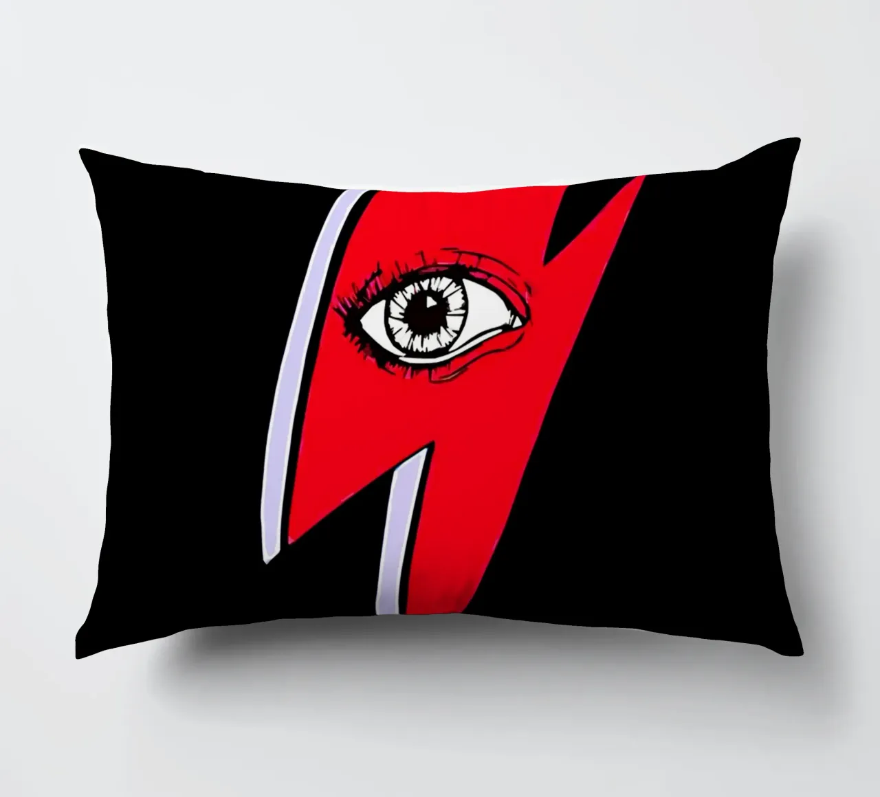 Occhio di David Bowie Arte cuscino da music soul