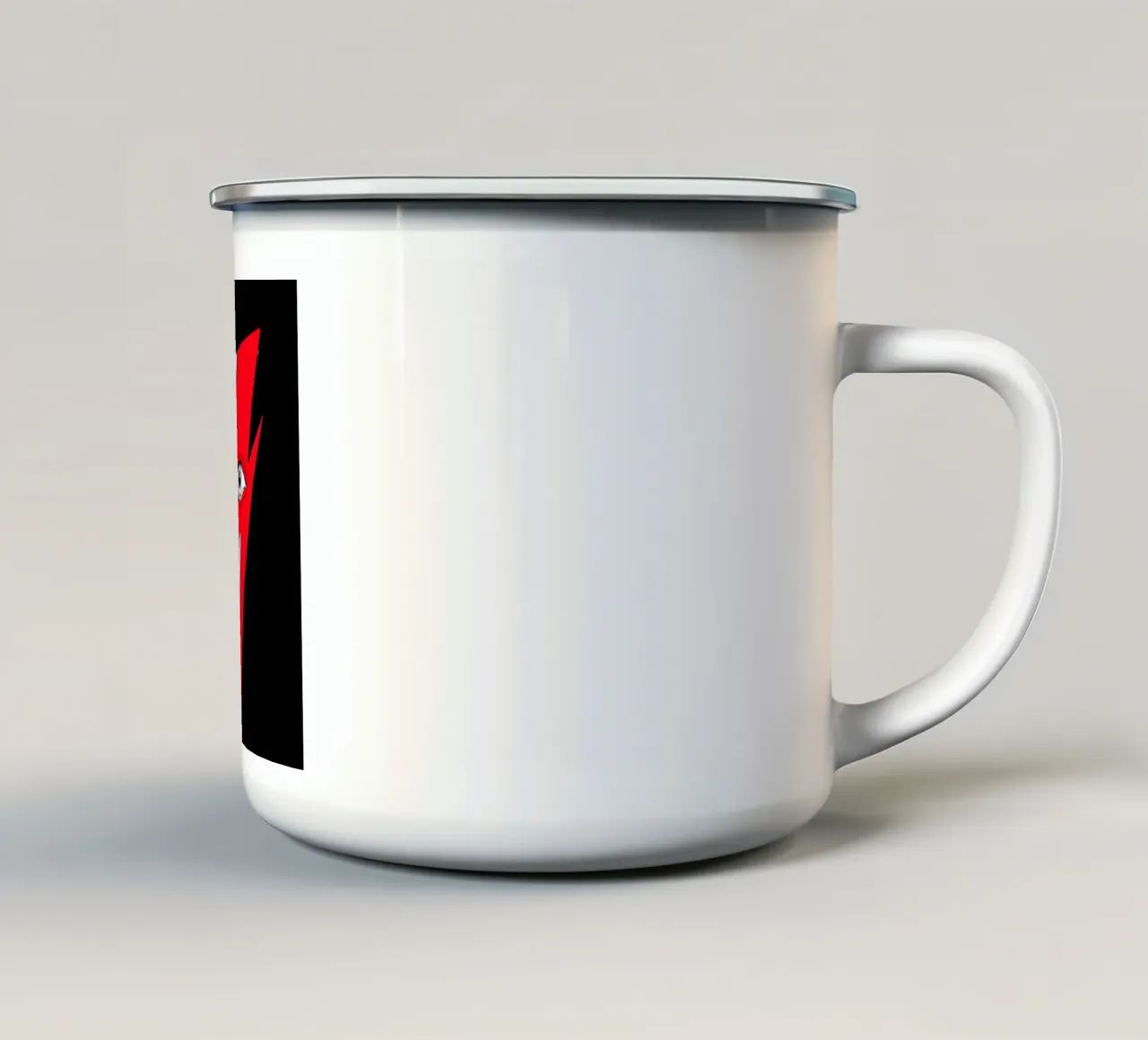 Occhio di David Bowie Arte tazza in smalto da music soul