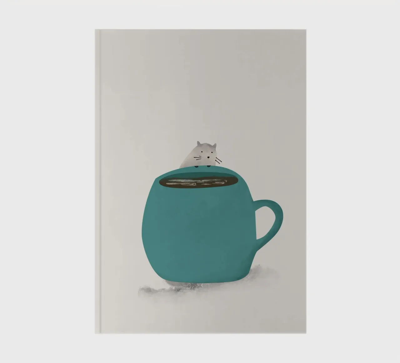cute minimalist illustration notebook by vintageshop