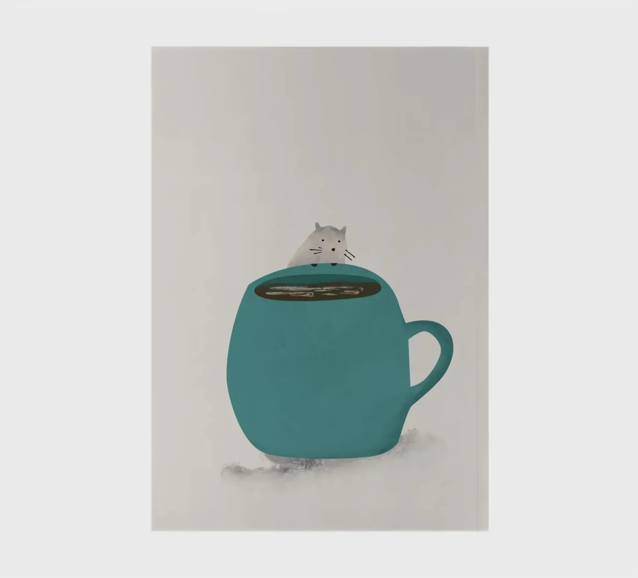 cute minimalist illustration notebook by vintageshop