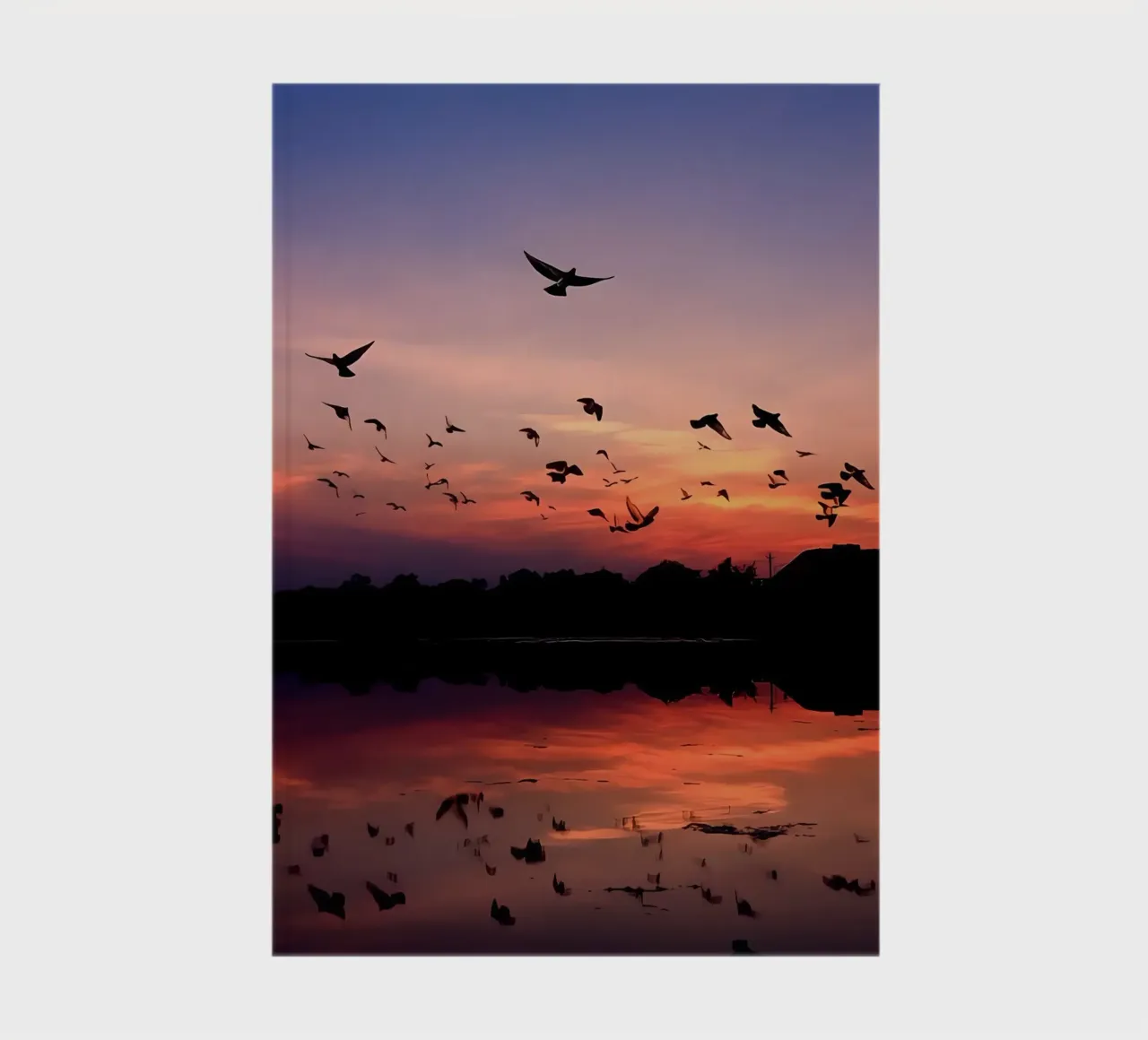 Reflections of Dusk notebook by luxi&lace