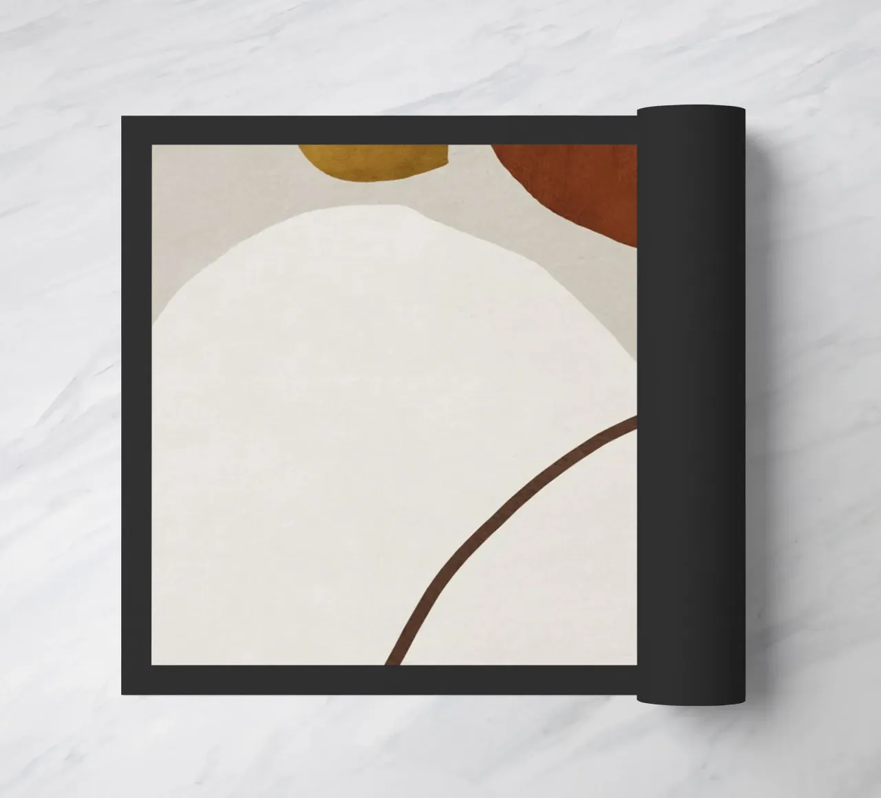 minimalist abstract boho illustration zerbino da vintageshop