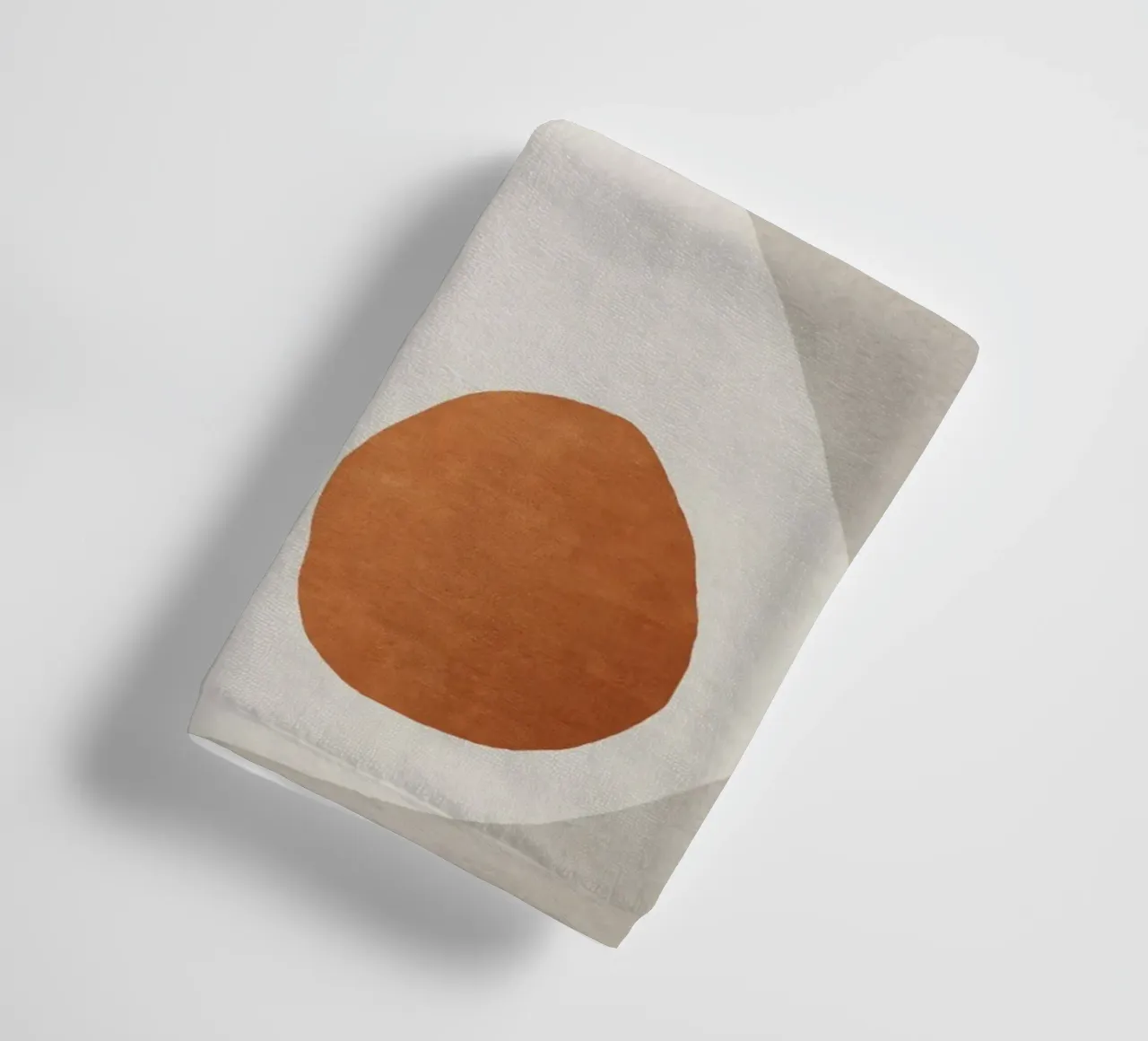 minimalist abstract boho illustration asciugamano da bagno da vintageshop