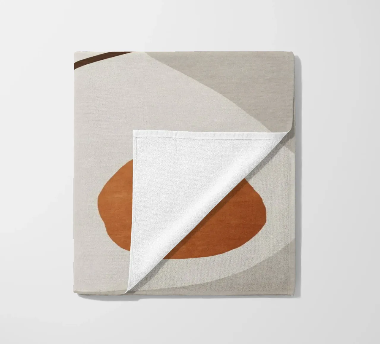 minimalist abstract boho illustration telo mare da vintageshop