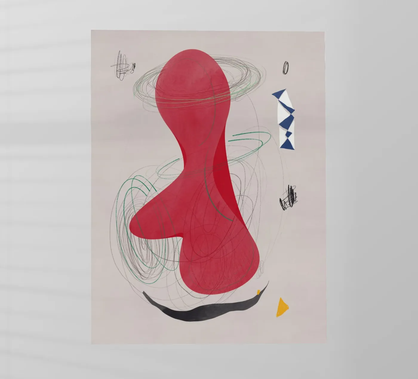 Composizione astratta pellicola backlit da Little Dean