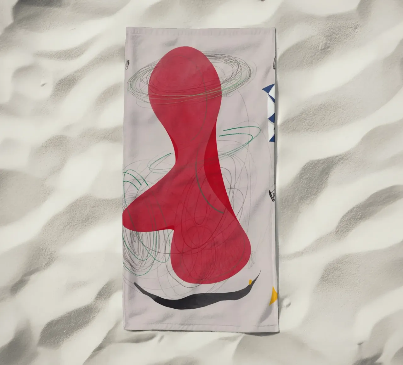 Abstract composition telo mare da Little Dean