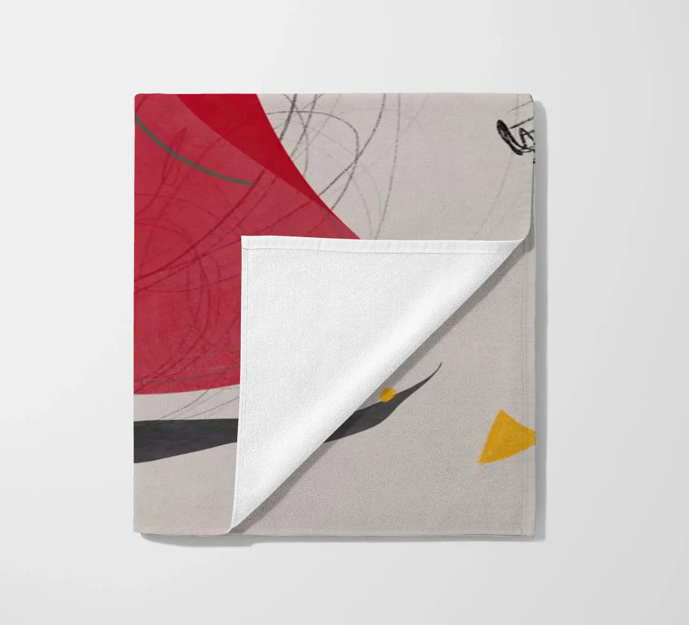 Composizione astratta telo mare da Little Dean