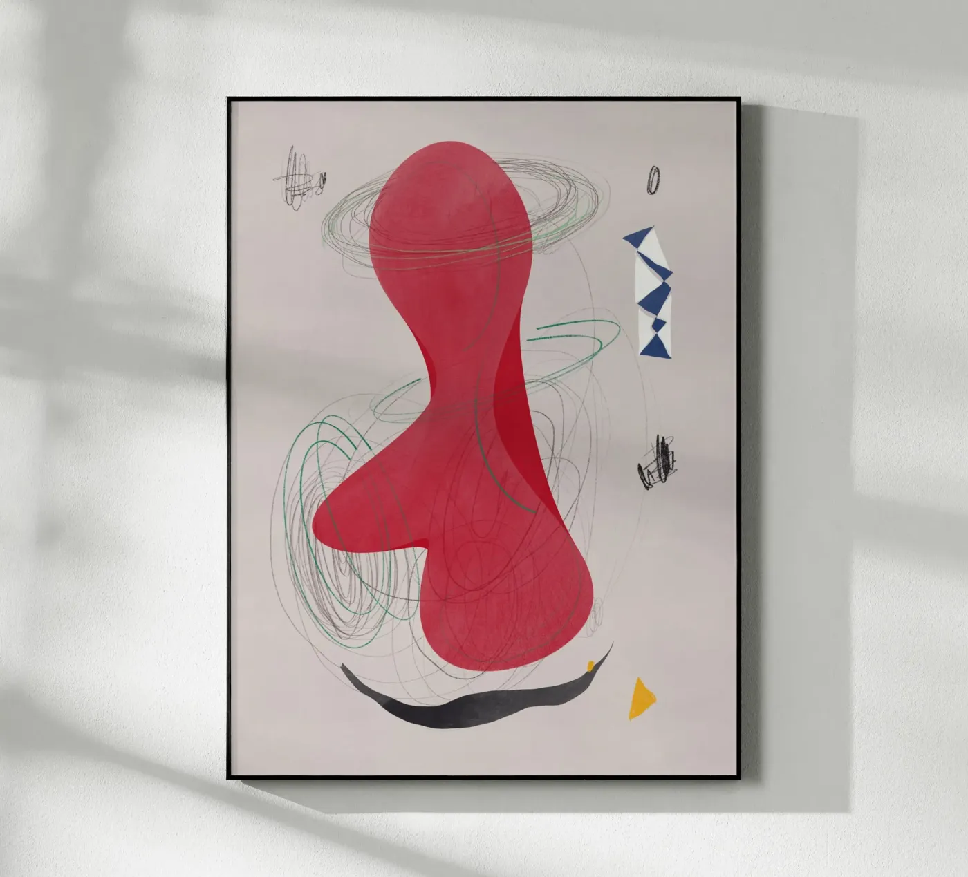 Abstract composition plexiglass da Little Dean