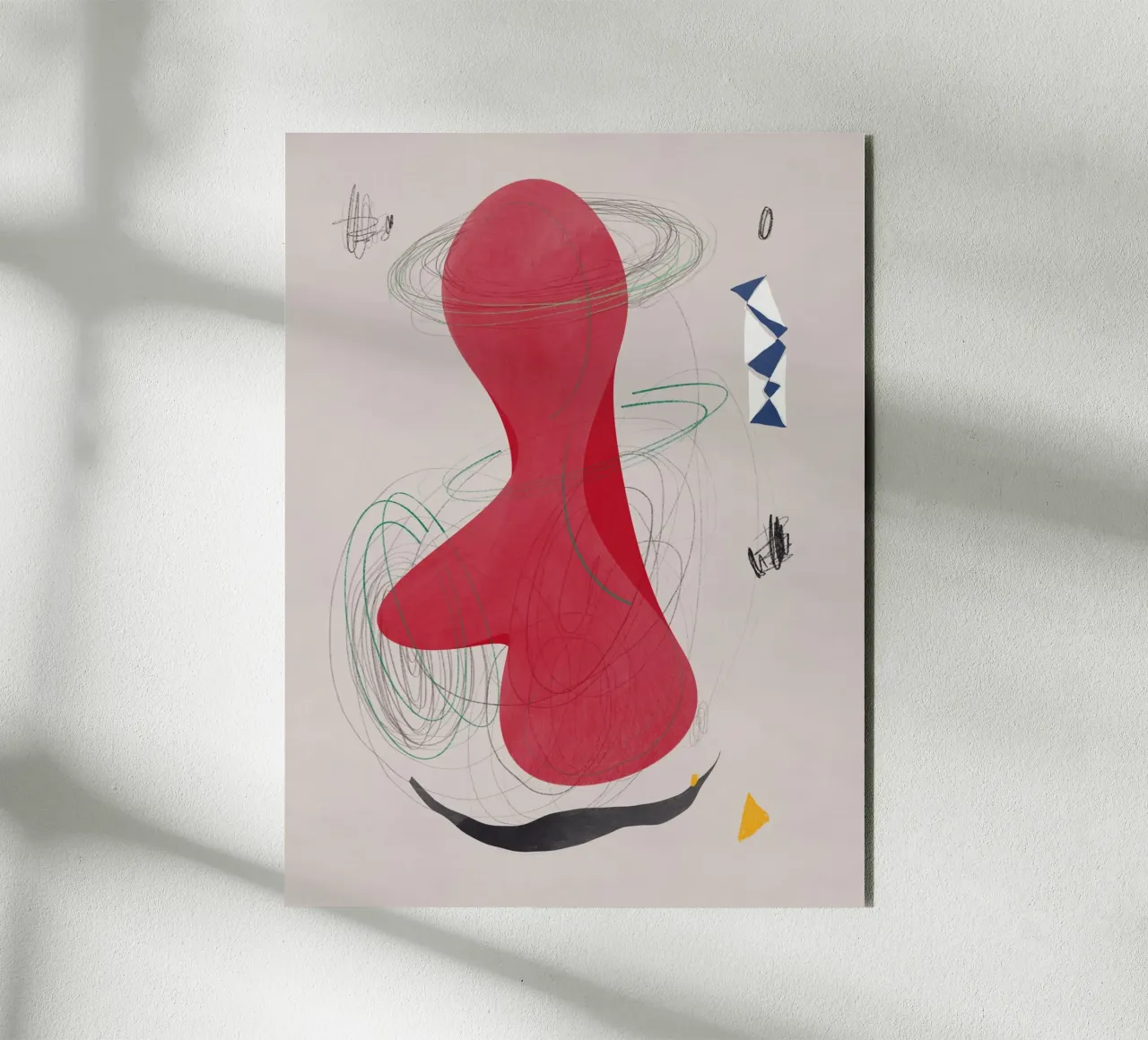 Abstract composition forex plate by Little Dean