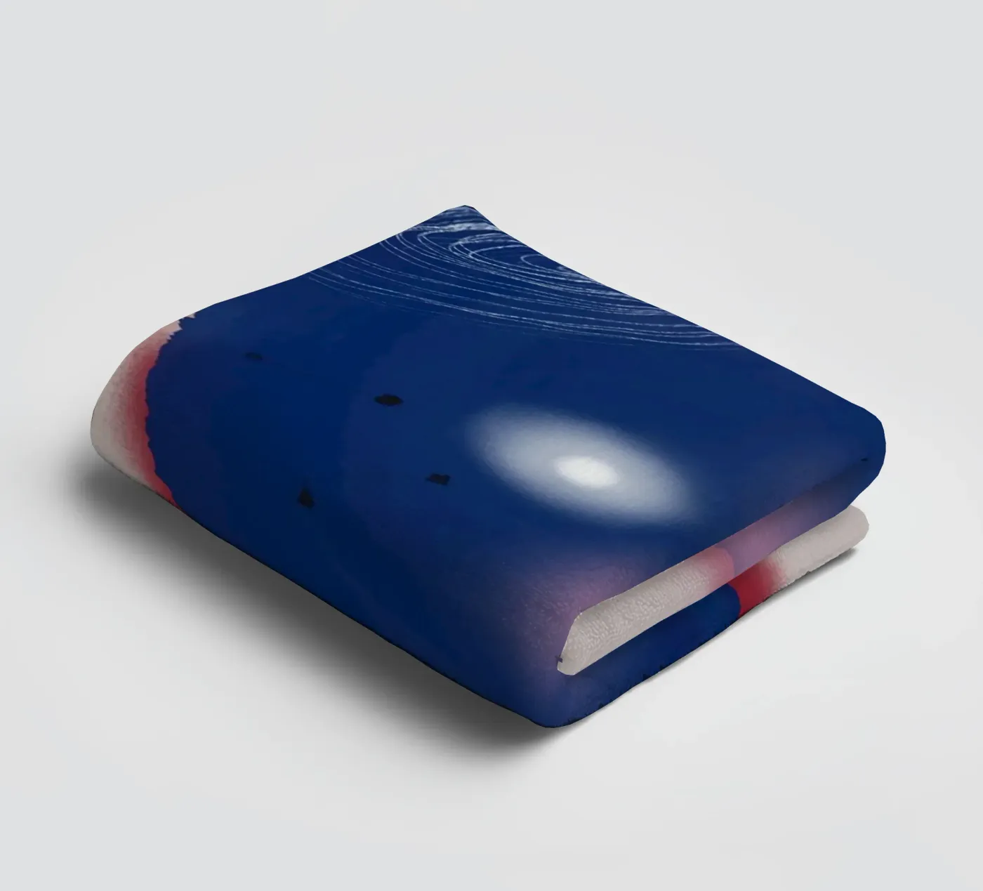 Cosmic composition towel by Little Dean