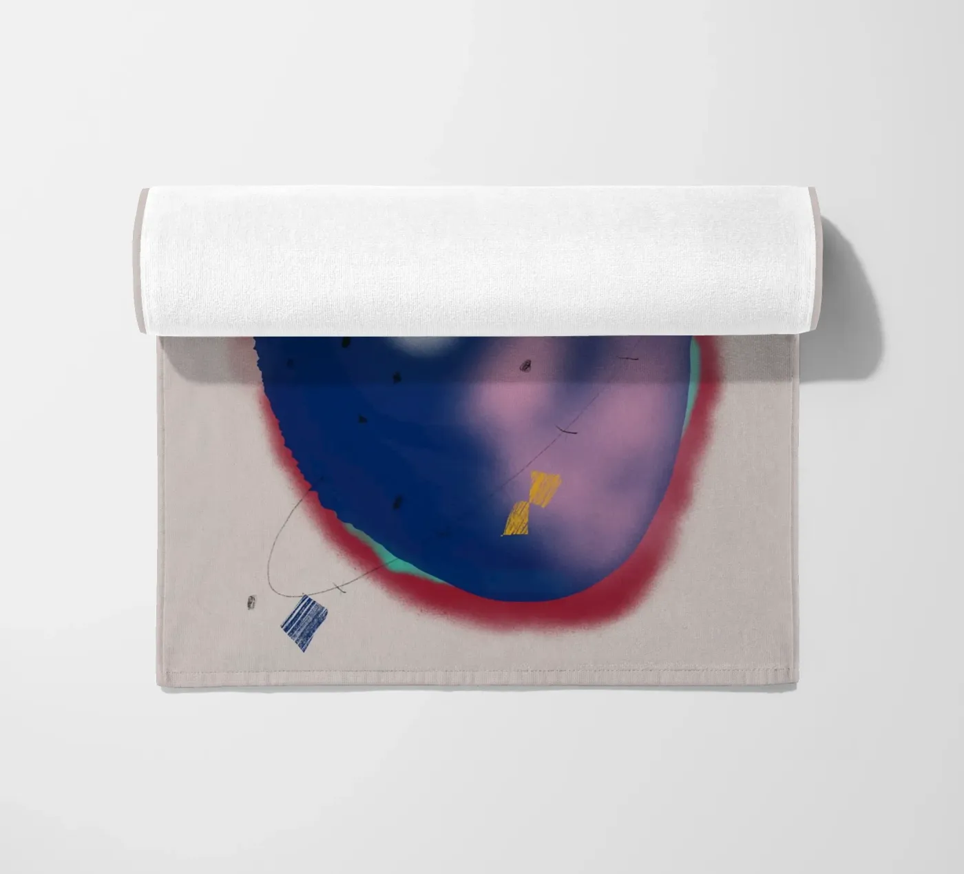 Kosmische samenstelling strandhanddoek van Little Dean